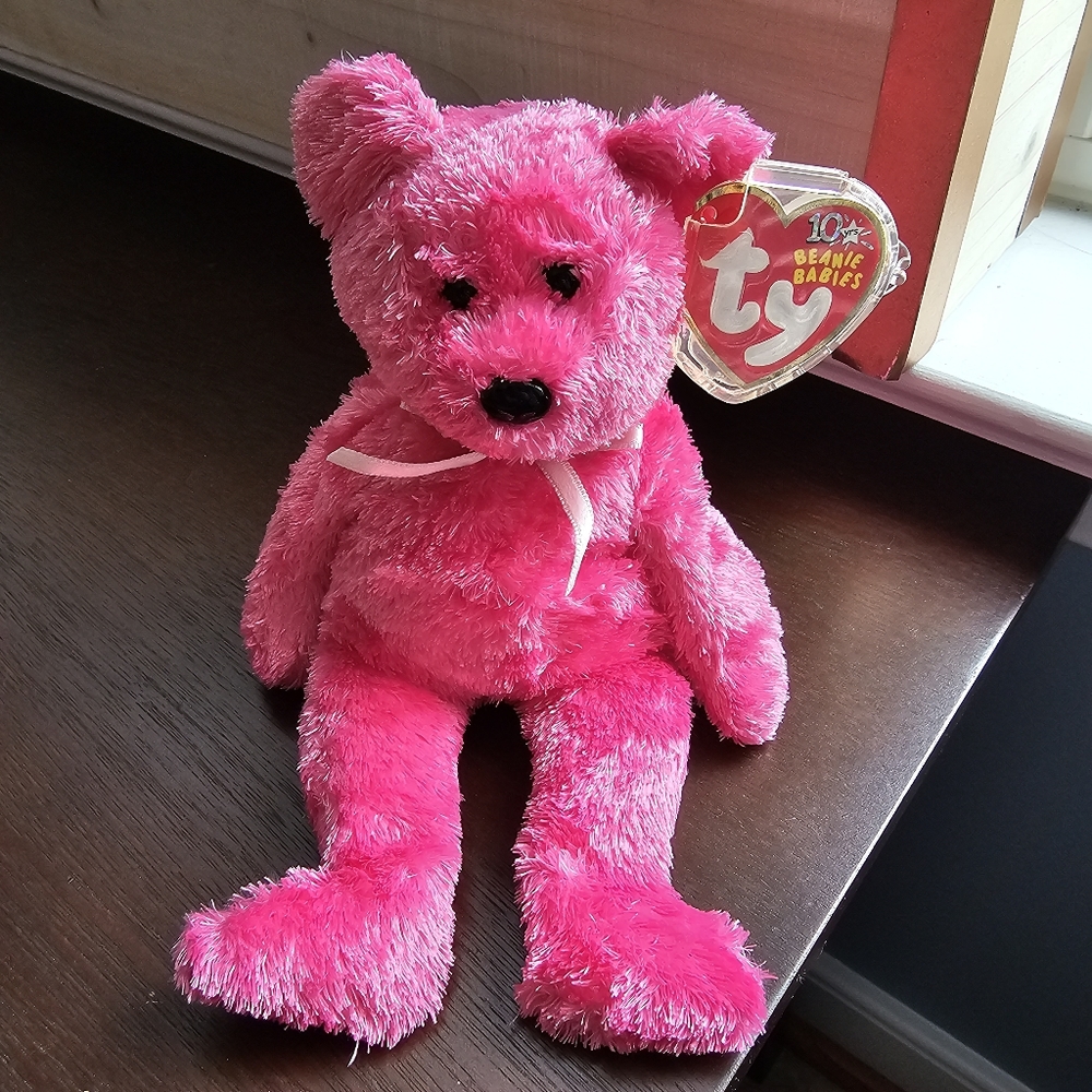 HP🎉 Ty® Sherbet™ 2002 Original 10 Year Beanie Baby - Picture 6 of 12